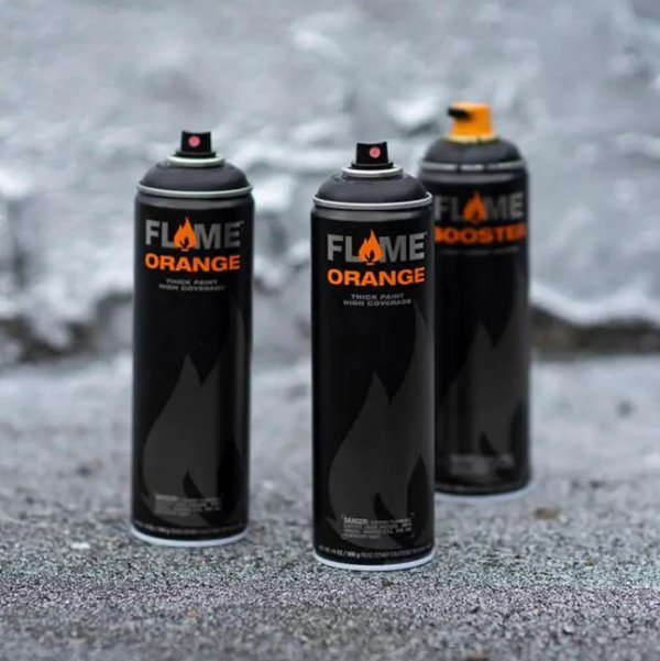 photo Bombes de peinture Belton molotow Spraymax Flame Mipa-2